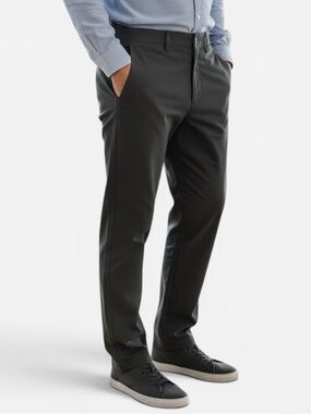 Banana Republic Skyline Grey Slim City Pants Golf Casual Size 31/32